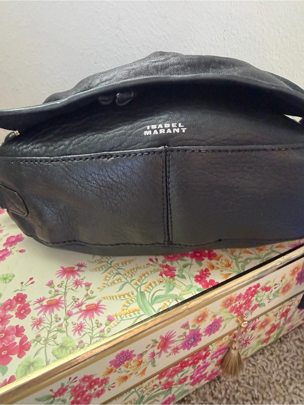 Isabel Marant bolton bubble leather shoulder bag - Picture 6 of 16